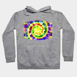 Funky Rainbow Swirl Tie Dye Hoodie